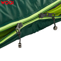 Sac de couchage d'extérieur WOQI, style enveloppe avec capuche, pour le camping, vente en gros OEM