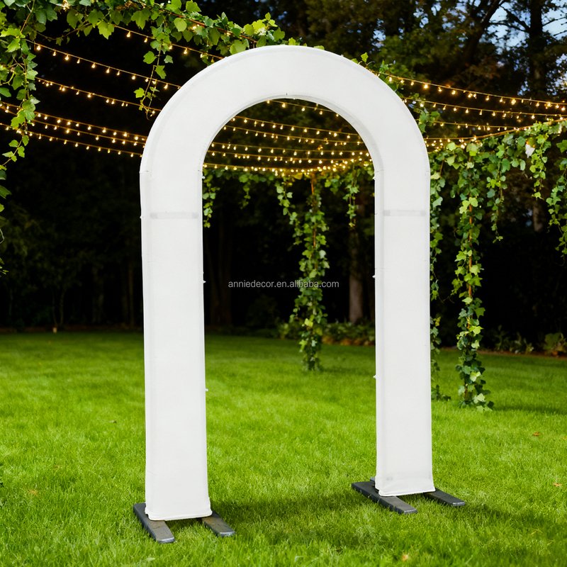 Modern White Rose Artificial Flower Horn