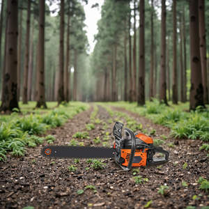 เลื่อยโซ่ไฟฟ้าไร้สาย คุณภาพดี กำลังสูง ใช้เชื้อเพลิงเบนซิน ดีไซน์ไร้แปรงถ่าน ขายดี - Product Image 4