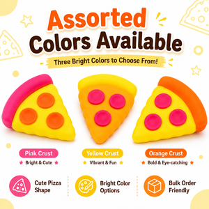 Pizza <b>Squishy</b> Stress Relief Toy Soft Squeeze Novelty Gift Toy - Product Image 4