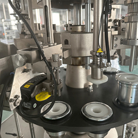 Machine de remplissage et de scellage automatique de tubes en acier inoxydable 316L avec servo-moteur, précision 1 %, pour le lavage du visage et la crème pour les mains