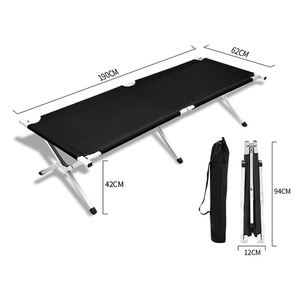 CHENYUE <span class=keywords><strong>Lettino</strong></span> <span class=keywords><strong>da</strong></span> <span class=keywords><strong>Campeggio</strong></span> Pieghevole con Telaio in Acciaio, Leggero e Resistente per Esterni - Product Image 2
