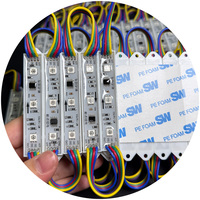 Module étanche en résine époxy 0.72w Module d'éclairage de panneau publicitaire 3 Smd 5050 Module LED RVB 12v
