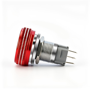 Interruptor de Parada de Emergencia Metálico IP65 con Bloqueo para Control de Seguridad en Extractores de Humos - Product Image 5