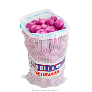 Saco de malla de seda trenzada agrícola para hortalizas, tubérculos, frutas y mariscos: langosta, <span class=keywords><strong>batata</strong></span>, cebolla, ajo - Product Image 2