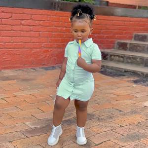 <b>Girls</b> Shirt <b>Skirt</b> 2022 Summer New Style Children Clothing Toddler Kids Wear - Product Image 3