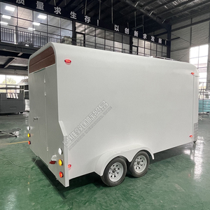 Đường phố kiosk cà phê Hot Dog giỏ hàng di động nhà bếp bánh pizza thực phẩm Trailer cửa hàng giỏ hàng xe tải ngựa Trailer để bán - Product Image 4