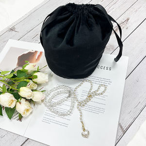 Nouvelle pochette en velours personnalisée sérigraphie logo de broderie pour le stockage du maquillage <span class=keywords><strong>pinceaux</strong></span> de soins de la peau cosmétiques lunettes chaussettes - Product Image 6