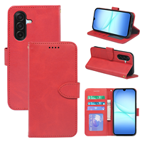 Étui de téléphone à clapet magnétique pour Samsung A27 A57 A37 A07 A26 A25E A56 A06 A16 A35 A15 A18 A17 A05S A25 A20S avec fente pour carte et support