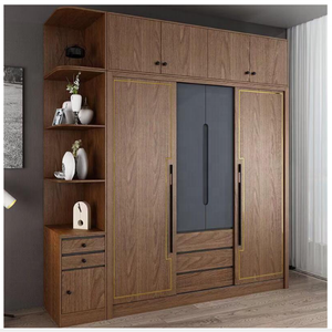 <span class=keywords><strong>L</strong></span> şekli modern ahşap dolap tv dolabı ile otel odası tasarımı sürgü kapı<span class=keywords><strong>l</strong></span>ı gardırop ayna cabrio - Product Image 5