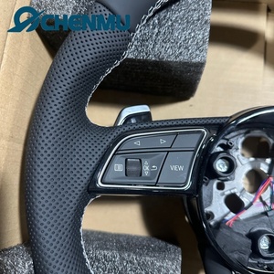 Volant en cuir sur mesure pour <span class=keywords><strong>Audi</strong></span> A3 A4L A5 A6L A7 Q2L Q3 Q5 Q5L Q7 <span class=keywords><strong>TT</strong></span> TTS <span class=keywords><strong>Coupé</strong></span> <span class=keywords><strong>TT</strong></span> Roadster <span class=keywords><strong>TT</strong></span> <span class=keywords><strong>RS</strong></span> - Product Image 3