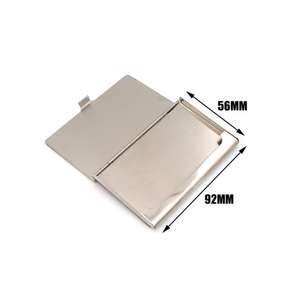 Porta biglietti da visita in legno con Logo personalizzato con incisione Laser - Product Image 2