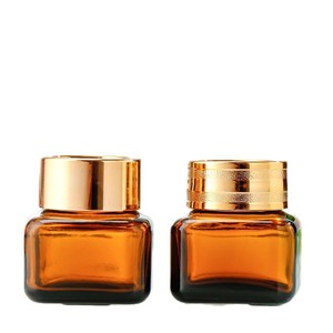 Logotipo personalizado <span class=keywords><strong>15ml</strong></span> 20ml 30ml 50ml Frasco De Vidro Âmbar com Tampa De Metal Dourado 28mm Screen Printing Creme Difusor 5ml Opções Disponíveis - Product Image 4