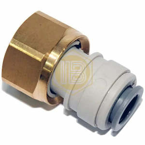 Adattatore per birra 3/8 x 1/2 (filettatura in ottone BSP) - Product Image 5