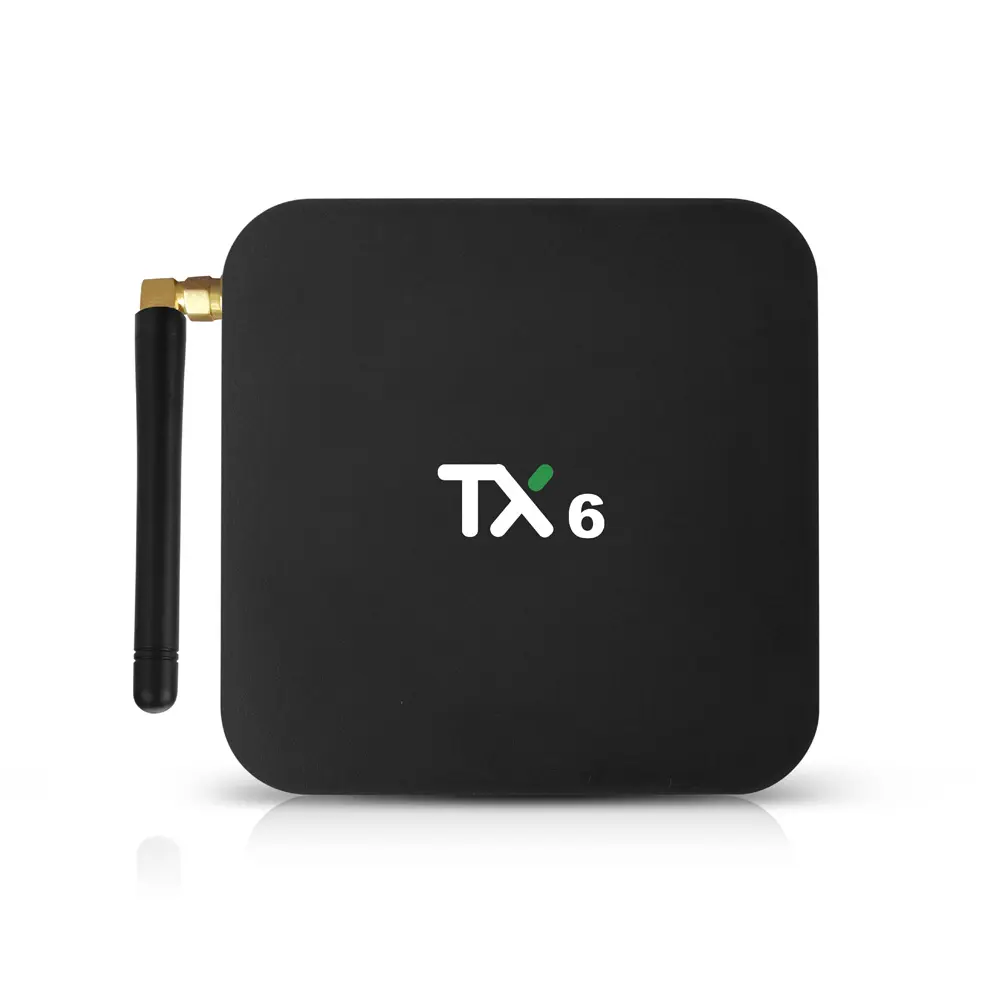 TANIX TX6 H6 2G 16G allwinnerファームウェアAndroid 9.0テレビチューナーボックス、HD衛星放送受信機付きAndroidクアッドコアテレビボックス