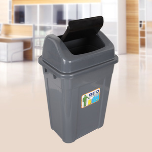 Venta Directa de Fábrica Yongyao, Contenedores de Basura de Plástico de 50L/60L, Reforzados y Duraderos, con Tapa Abatible, Ideales para Escuelas y Zonas Turísticas - Product Image 2