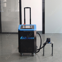 Machine de nettoyage au laser pulsé portative industrielle 300W, système multifonction 4-en-1 pour l'élimination rapide de la rouille et de la peinture sur surfaces métalliques