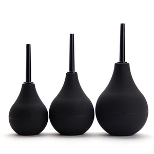 Irrigador <span class=keywords><strong>Vaginal</strong></span> de Silicona en Forma de <span class=keywords><strong>Pera</strong></span>, Enema Anal, Juguetes Sexuales, Tapón Anal, Boquilla de Enema, Limpiador Anal, Chuveiro para Gays - Product Image 5