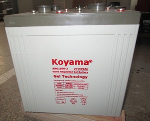 KOYAMA Factory Outlet 1500ah 2V AGM Storage Battery for Solar/PV System - Product Image 3