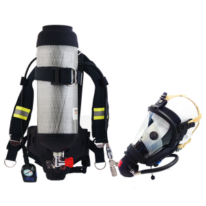 Ensemble SCBA certifié CE pour la <span class=keywords><strong>défense</strong></span> civile, dispositif respiratoire automatique de type ouvert à résistance thermique à sélection multiple pour la lutte contre les incendies - Product Image 2