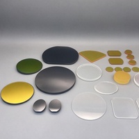 Fenêtre optique de forme spéciale, fenêtre de visualisation optique carrée en forme d'éventail personnalisée pour instrument optique