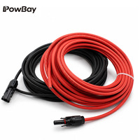 OEM TÜV-Zertifiziertes Solarpanel-Kabel 2,5mm 4mm 6mm² Solarstecker Photovoltaik-Kabel