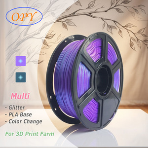 Filament PLA Multicolore 1,75 mm 1 kg Titane Brûlé Nébuleuse Violette Plastique PLA Pailleté pour Imprimante 3D - Product Image 1