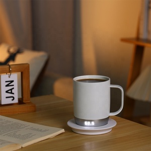 <span class=keywords><strong>Taza</strong></span> de café autocalentable con control de temperatura <span class=keywords><strong>inteligente</strong></span> con batería más cálida para uso en la oficina - Product Image 2
