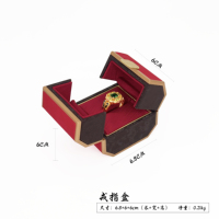 Nouvelle boîte à bijoux FANDIJI de style palais, à double ouverture, avec pendentif en forme de bracelet, en cuir luxueux, emballage chinois, présentoir à bijoux