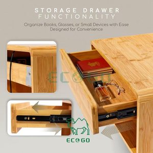 Mesita <span class=keywords><strong>de</strong></span> <span class=keywords><strong>noche</strong></span> <span class=keywords><strong>de</strong></span> bambú duradera flotante con cajón y estación <span class=keywords><strong>de</strong></span> carga inalámbrica Mesita <span class=keywords><strong>de</strong></span> <span class=keywords><strong>noche</strong></span> <span class=keywords><strong>de</strong></span> bambú Moso montada en la <span class=keywords><strong>pared</strong></span> - Product Image 4