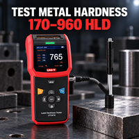 Testeur de dureté Leeb portable UNI-T UT347A haute précision 170-960 HLD avec imprimante intégrée pour les tests de récipients sous pression