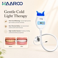 Appareil de blanchiment dentaire à lumière froide 8 LED amélioré, 460 nm, lampe de blanchiment dentaire professionnelle avec pince pour montage sur fauteuil dentaire