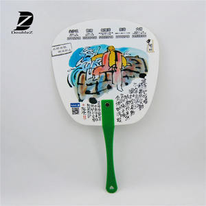 Customized Advertising <strong>Give</strong> Away PP Hand <strong>Fan</strong> - Product Image 5