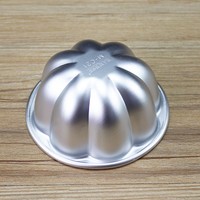 12er-Set Blumenförmige Eierkuchenformen aus Aluminiumlegierung, Wiederverwendbare Antihaft-Pudding-, Gelee-, Kuchen-, Cupcake- und Muffinformen zum Backen