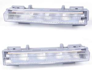 BBmart Auto pièces de voiture pare-chocs avant feux de jour LED antibrouillard droit OE 4519060451 pour Mercedes Benz <span class=keywords><strong>CL500</strong></span> CLS300 W211 - Product Image 3