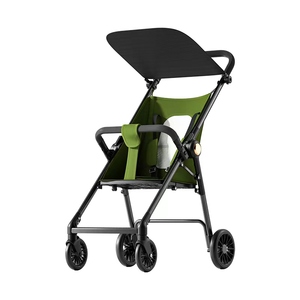 Poussette de luxe pliable avec nacelle, fonction poussette et trotteur, système de voyage pour bébé - Product Image 2