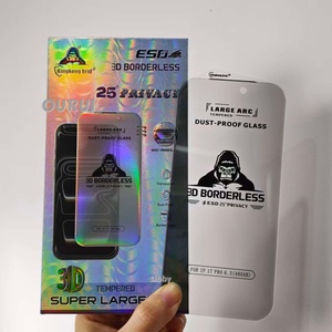 Protector de Pantalla de Vidrio Templado Antiespía 3D sin Bordes, Antiestático, Privacidad <span class=keywords><strong>King</strong></span> <span class=keywords><strong>Kong</strong></span>, para iPhone 18 <span class=keywords><strong>Pro</strong></span> Max, 17 Air, 16, 15, 13 - Product Image 1