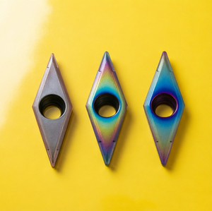 Insertos de Torneado CNC para Mecanizado de Cubos de Rueda de Acero Inoxidable y Aluminio VCMT080202 VCMT160404 VCET110301 y VCGT160412 VPGT220612 OEM - Product Image 1