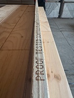 Australia Market Pine Plywood Melamine Board Lumber Timber for Construction with Structural E1 Standard Workshop Warehouse Use