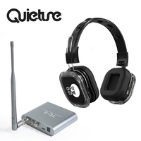 Casque de disco silencieux sans fil F39 avec lumière LED et 3 canaux ou plus pour les fêtes dans un rayon de 500 m – Ventes flash