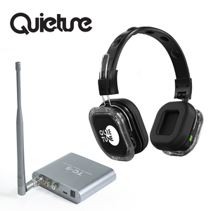 Bán Hàng Nóng Không Dây Im Lặng Disco Tai Nghe F39 Với Ánh Sáng Led Và 3 Hoặc Nhiều Kênh Cho Các Bên Trong Phạm Vi 500M - Product Image 3