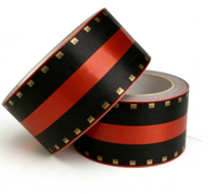 Papier à filtre pour cigarettes noir et rouge sur mesure, MOQ 1 tonne, service OEM/ODM