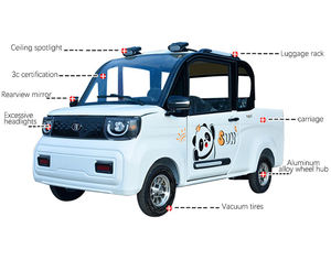 승객 및화물 <span class=keywords><strong>4</strong></span> 륜 픽업 트럭 전기 밴 및 트럭 램 트럭 4x4 픽업 이중 사용 - Product Image 2