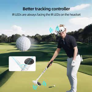 <span class=keywords><strong>AMVR</strong></span> prodotto per Oculus Quest 3 Handle Controller Golf Club Tennis Baseball Kayak <span class=keywords><strong>VR</strong></span> accessori - Product Image 5
