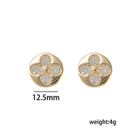 Collier ras-du-cou pour femme en cuivre, motif double fleur avec pampilles, plaqué or 18 carats, pendentif polyvalent, luxe léger, élégant et de niche