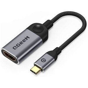 <span class=keywords><strong>USB</strong></span> C để HDM I <span class=keywords><strong>Adapter</strong></span> qgeem Loại C kết nối nhôm 4K 30Hz Tương thích với <span class=keywords><strong>Thunderbolt</strong></span> <span class=keywords><strong>3</strong></span> 4 i15 sum sung một cộng với Huawe I H P - Product Image 1