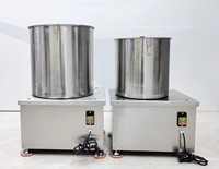 Industriële graanzuiveringsmachine van roestvrij staal, centrifuge, grote commerciële groente- en voedseldroger