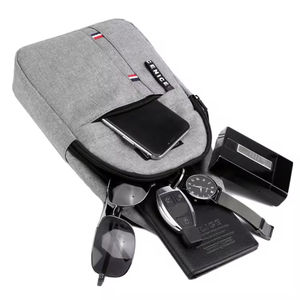 Sacs à bandoulière pour hommes, sacs banane en nylon, sacs à bandoulière, sacs de sport de plein air, sacs de poitrine, sacs de pique-nique quotidiens, sacs messagers en toile - Product Image 4