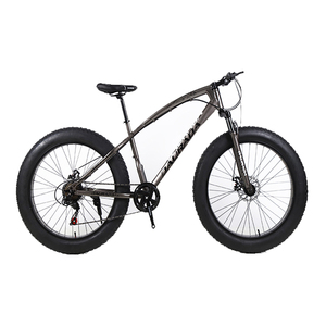 Bicicleta de carreras <span class=keywords><strong>DAURADA</strong></span> personalizada de 26 pulgadas para hombre, cuadro de acero de alto carbono, disco de 21 velocidades, nuevo diseño, bicicleta Snow Fat Made China - Product Image 4