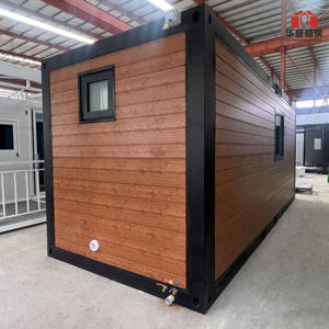 Edificio de oficinas de lujo para las <span class=keywords><strong>cuatro</strong></span> estaciones, apartamento individual de acero duradero, casa contenedor de vida, Panel sándwich de calor resistente al frío - Product Image 3